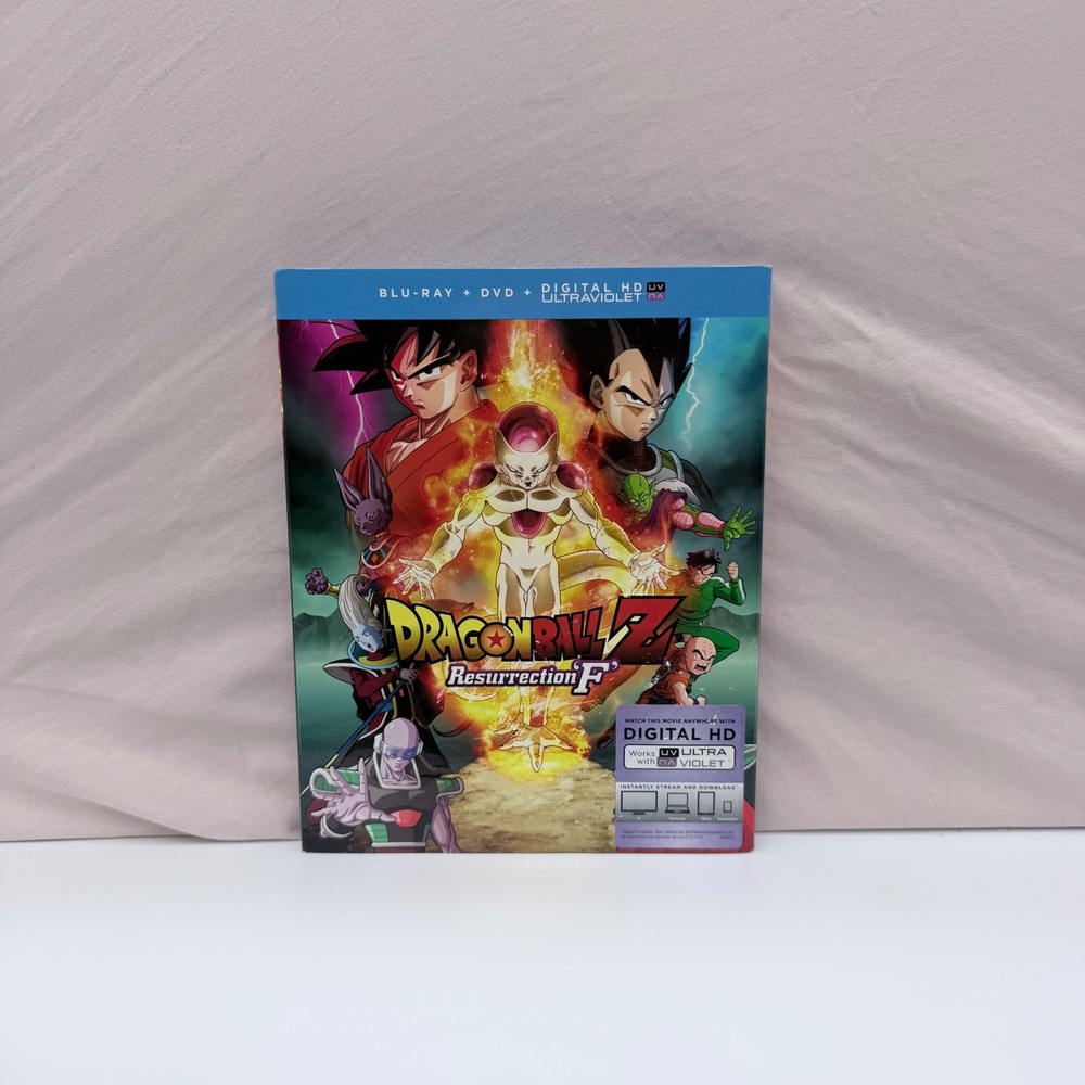 Dragon Ball Z Resurrection F Blu-ray DVD Combo Set Funimation Anime Movie